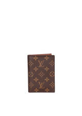 MONOGRAM PASSPORT COVER