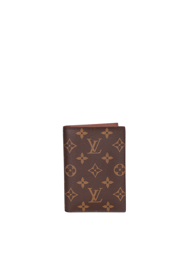 MONOGRAM PASSPORT COVER
