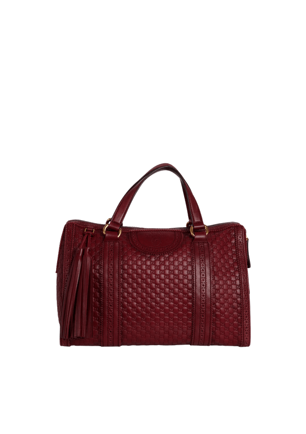 DUILIO BROGUE BOSTON BAG