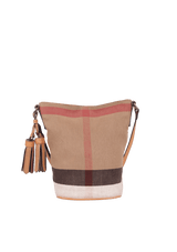 MEGA CHECK ASHBY BUCKET BAG