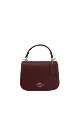 LEATHET TOP HANDLE BAG