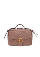 GG MARMONT SMALL TOP HANDLE BAG