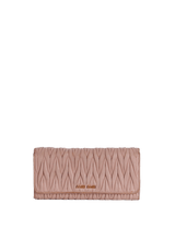 MATELASSÉ LONG WALLET