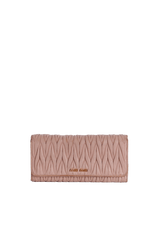 MATELASSÉ LONG WALLET