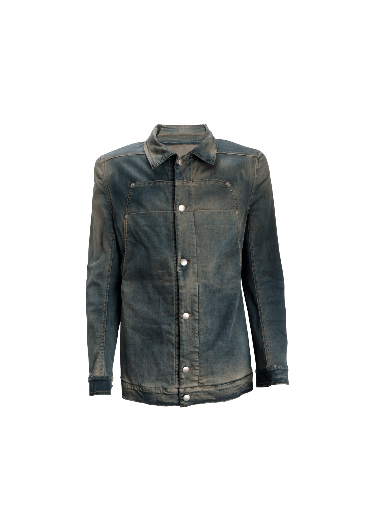 LONG SLEEVE DENIM SHIRT 50