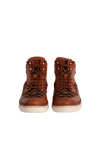 LEATHER HIGH-TOP SNEAKERS 42