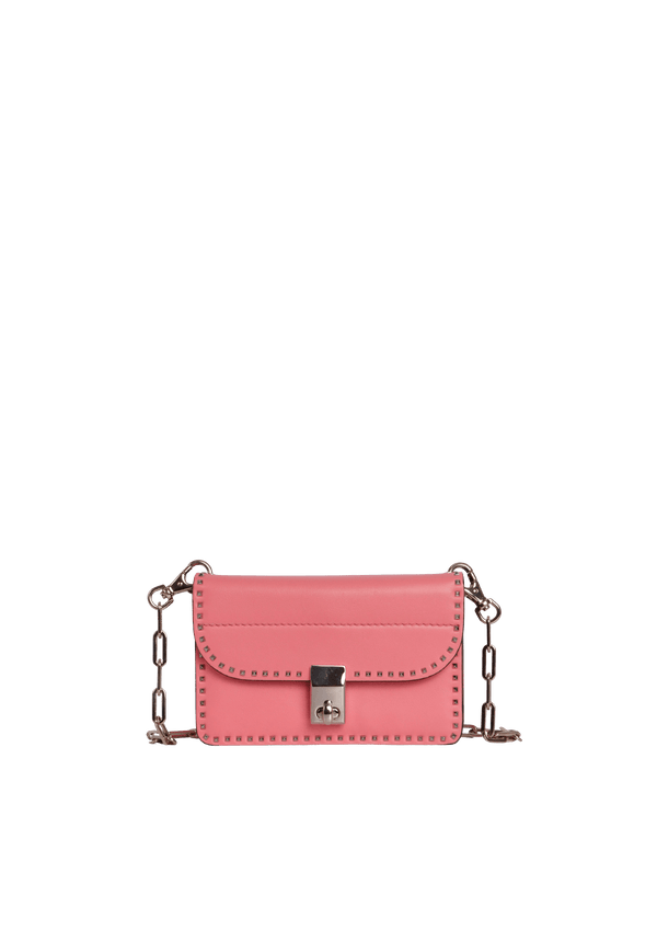 MINI ROCKSTUD TURNLOCK CHAIN BAG