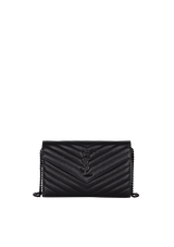 CASSANDRE MATELASSÉ CHAIN WALLET