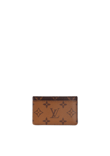 MONOGRAM REVERSE CARD HOLDER