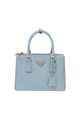 SMALL SAFFIANO DOUBLE ZIP GALLERIA