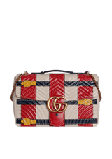 MAXI GG MARMONT TROMPE L'OEIL FLAP BAG