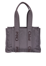MEDIUM NYLON WOODY TOTE