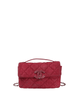 LEATHER HAMPTON MINI CC FLAP BAG
