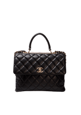 LARGE TRENDY CC FLAP BAG