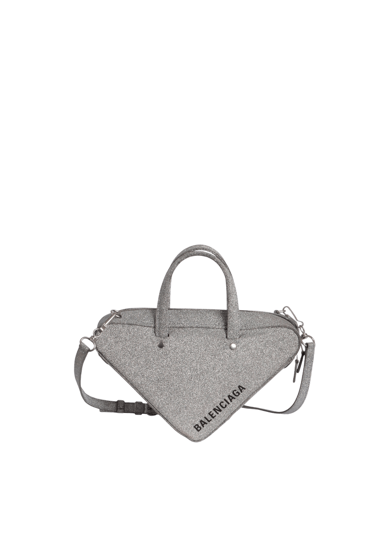 GLITTER TRIANGLE DUFFLE BAG