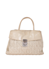 MATELASSE SATCHEL BAG