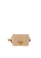 RAFFIA CARD HOLDER