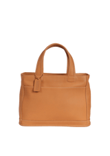 VINITAGE LEATHER TOP HANDLE BAG