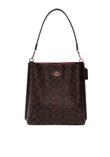 MOLLIE SIGNATURE BUCKET BAG