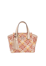 WOVEN THEA SLOUCHY SATCHEL