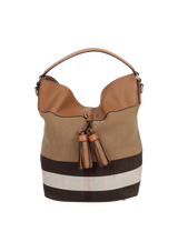 MEGA CHECK ASHBY BUCKET BAG