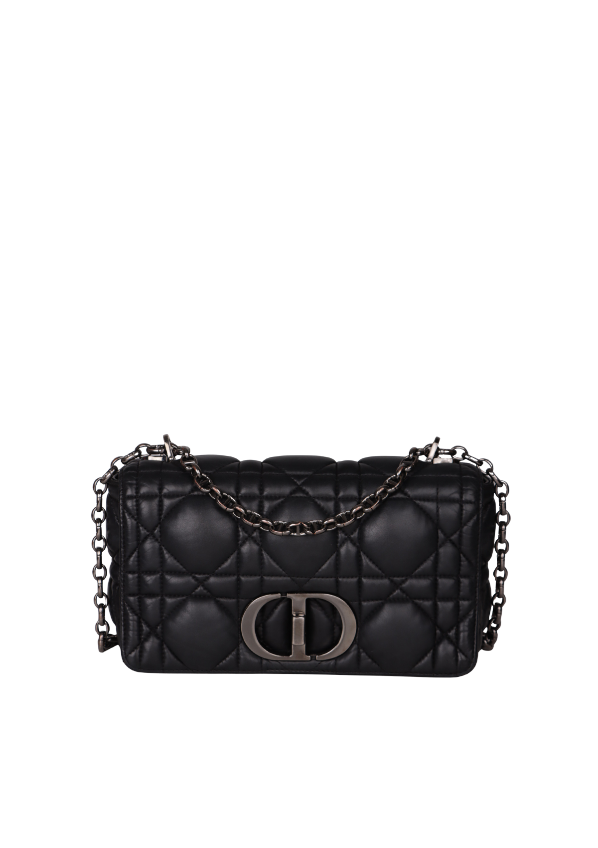 BOLSA CHRISTIAN DIOR MEDIUM SOFT MACROCANNAGE CARO BAG PRETO