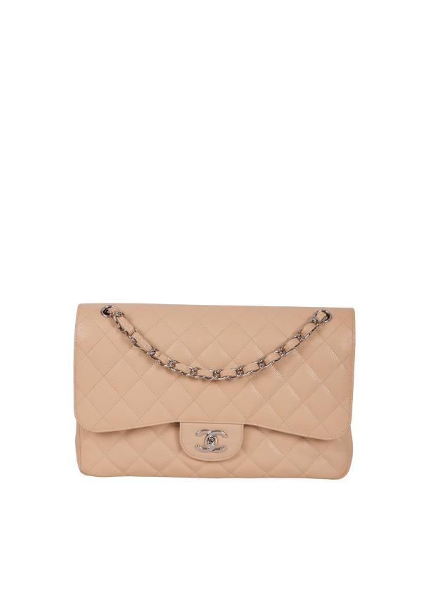 JUMBO CLASSIC DOUBLE FLAP CAVIAR