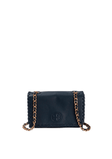 LEATHER FLAP BAG