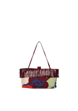 VINTAGE CANVAS FRINGE TOTE