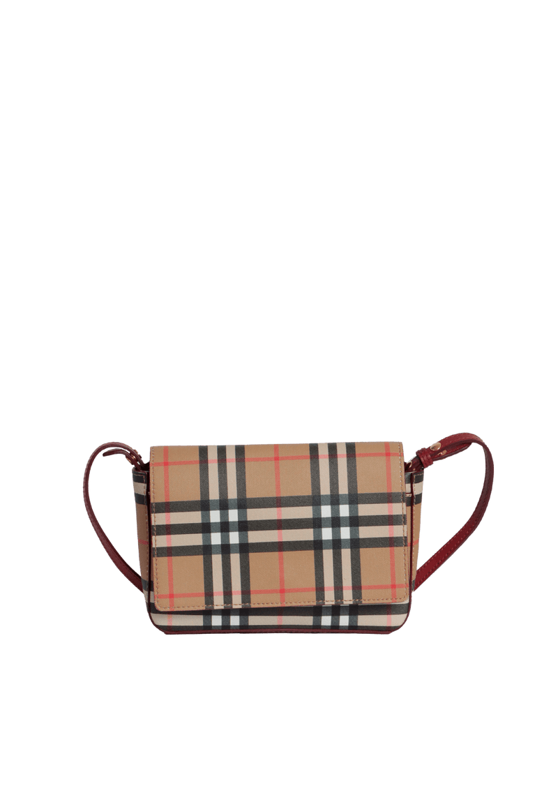 HOUSE CHECK CROSSBODY BAG