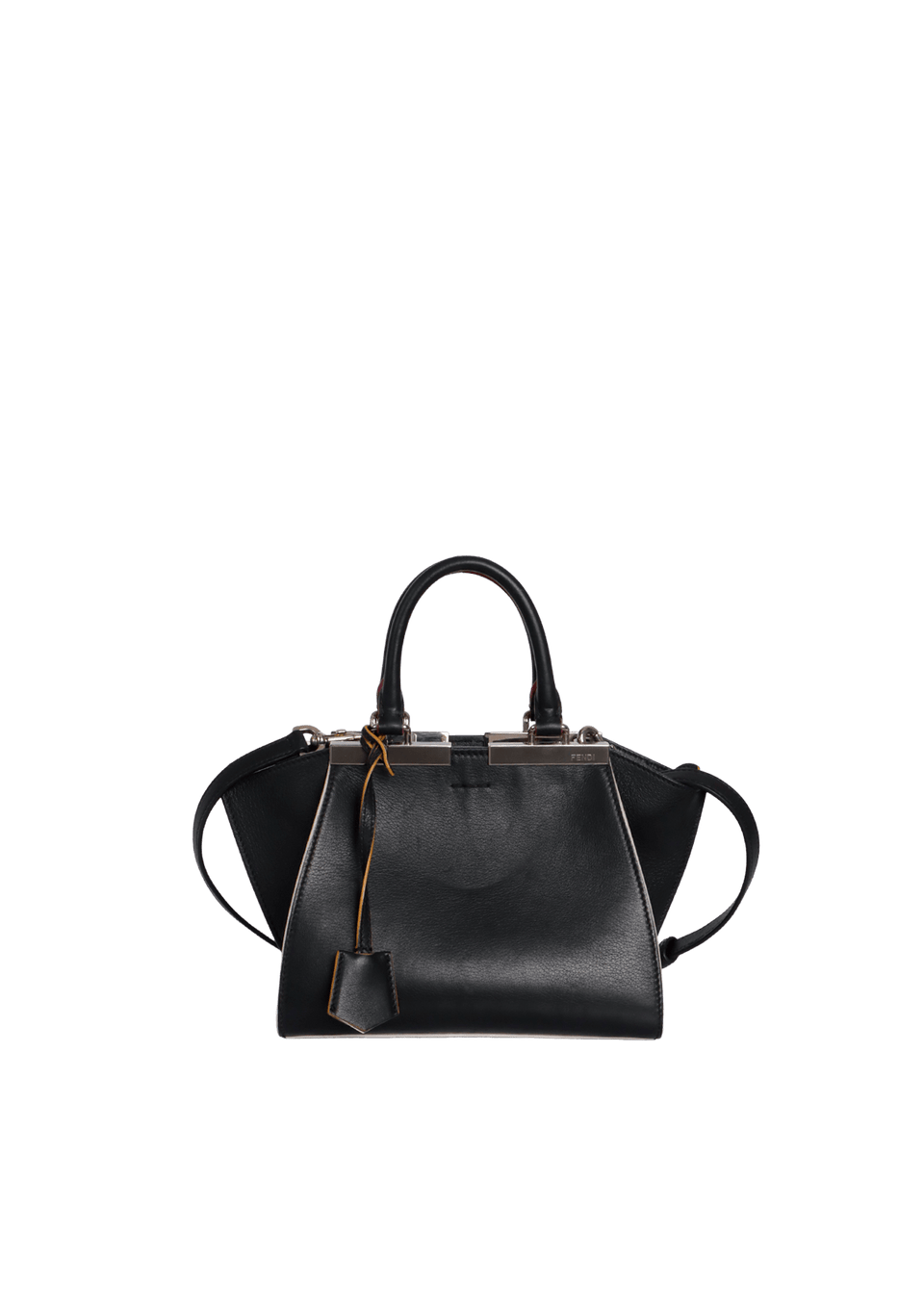 breash  3個 BOLSA FENDI 3JOURS TOTE PRETO ORIGINAL – Gringa