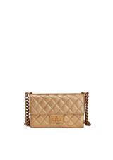 METALLIC RITA FLAP BAG