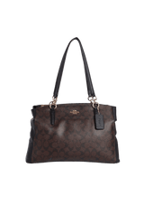 SIGNATURE CHRISTIE CARRYALL BAG