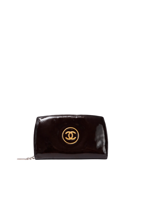 CC WALLET PATENT LEATHER