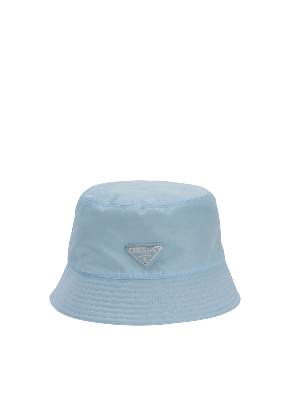 CHAPÉU PRADA RE-NYLON BUCKET HAT G AZUL ORIGINAL – Gringa