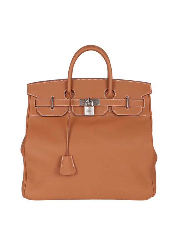 CLEMENCE BIRKIN HAC 40 PALLADIUM HARDWARE