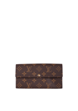 MONOGRAM SARAH WALLET