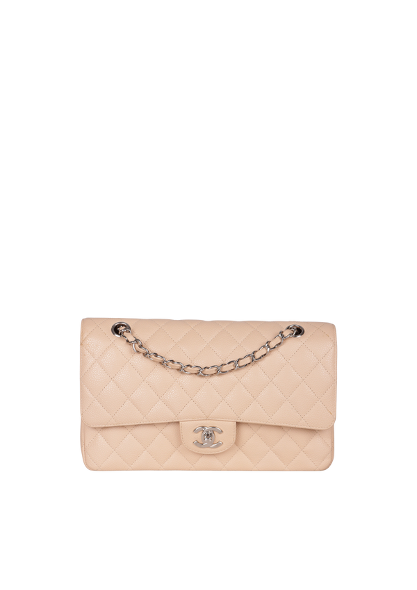 MEDIUM CLASSIC DOUBLE FLAP CAVIAR