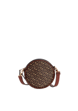 BROWN LOUISE MONOGRAM CROSSBODY BAG