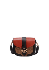 SIGNATURE GEORGIE SADDLE BAG