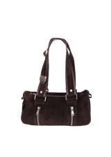 SUEDE SHOULDER BAG