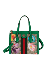 X GG SUPREME FLORA OPHIDIA SMALL TOTE