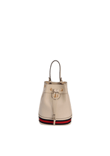 SMALL OPHIDIA WEB BUCKET BAG