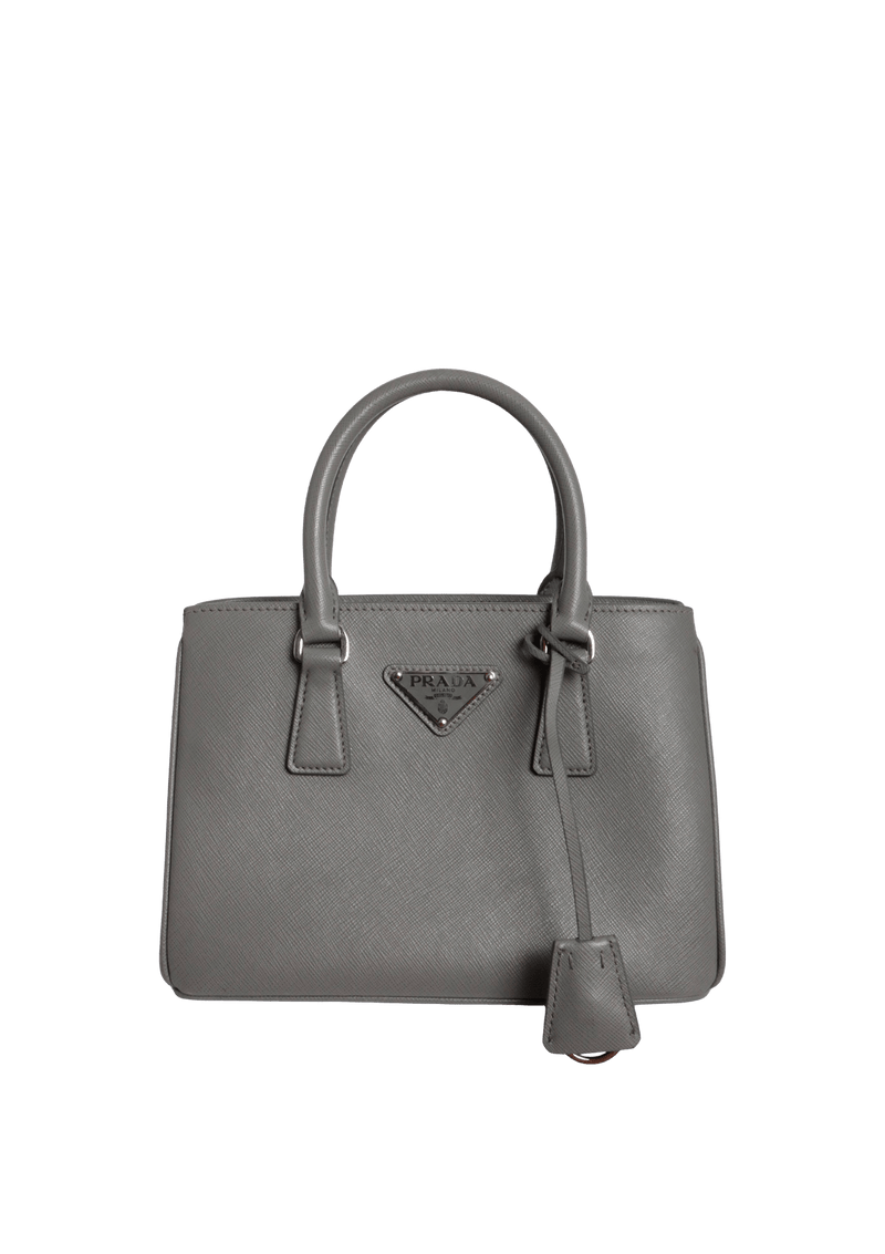 MICRO RE-EDITION SAFFIANO LUX GALLERIA TOTE