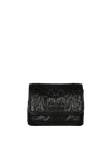 LEATHER QUILTED SHOULDER BAG