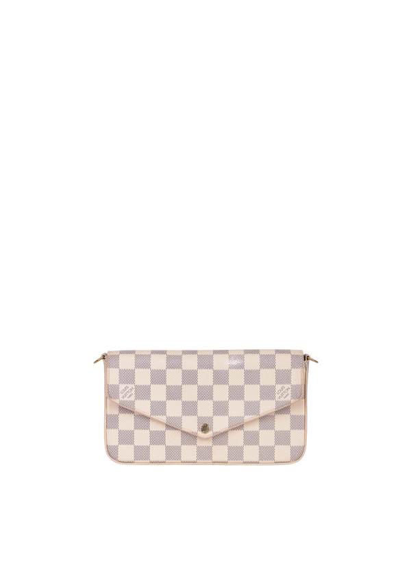 DAMIER AZUR POCHETTE FELICE