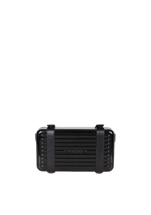 ALUMINUM CROSSBODY BAG