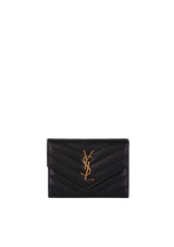 CASSANDRE MATELASSÉ COMPACT WALLET