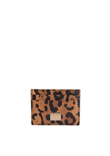 ANIMAL PRINT CARD HOLDER