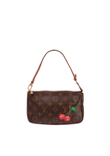 X TAKASHI MURAKAMI MONOGRAM CHERRY POCHETTE ACCESSOIRES